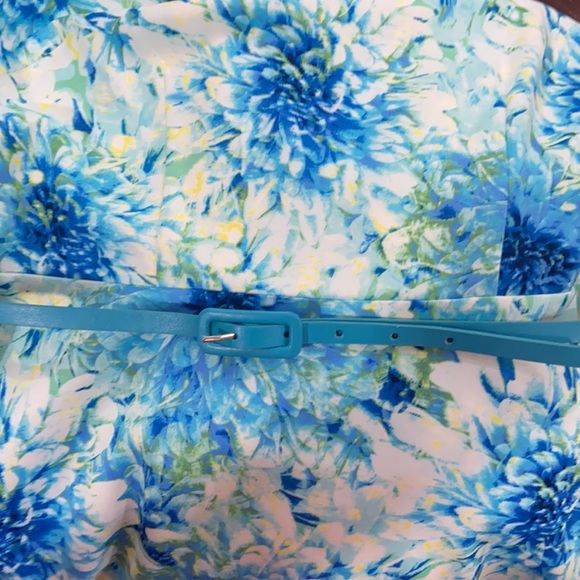 Sleeveless belted dress size 10 petite - Picture 5 of 6